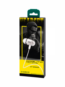 Орбита OT-ERG09 Белые наушники вакуум-гарнитура (3.5мм)